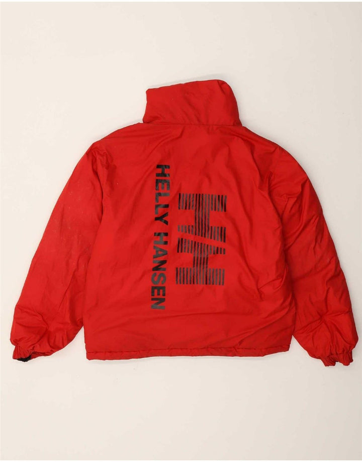 Damska kurtka oversize Helly Hansen z wyściełaną grafiką UK 10, mała czarna