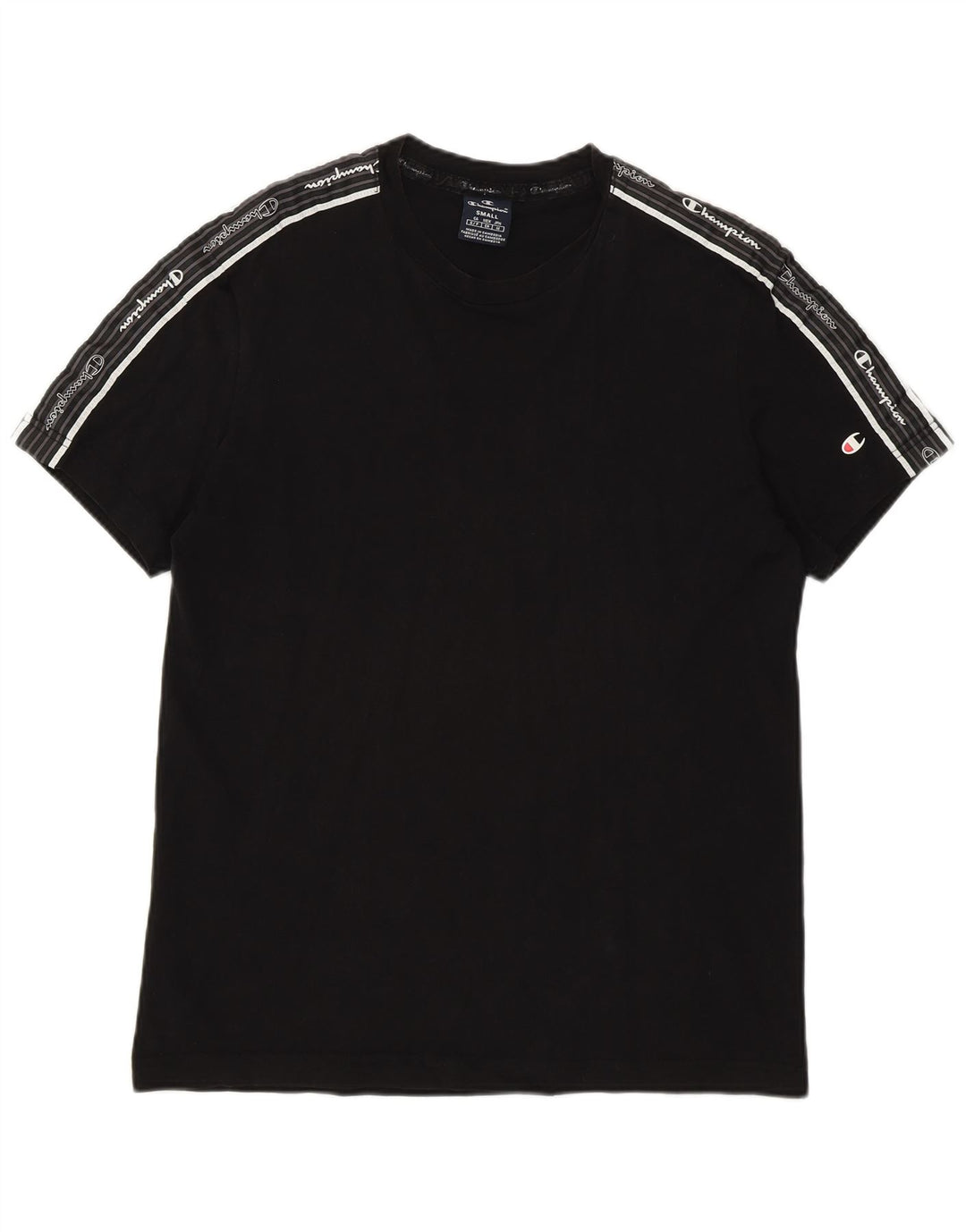 Męski T-shirt Champion z grafiką, mały, czarny