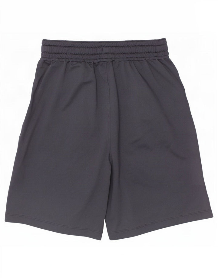 Chłopięce spodenki sportowe Under Armour z grafiką, 7-8 lat, małe, czarne, poliestrowe