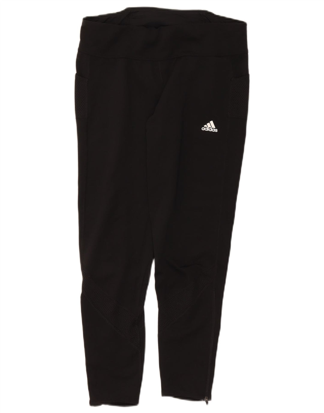Damskie legginsy ADIDAS Aeroready UK 16/18, duży, czarny poliester