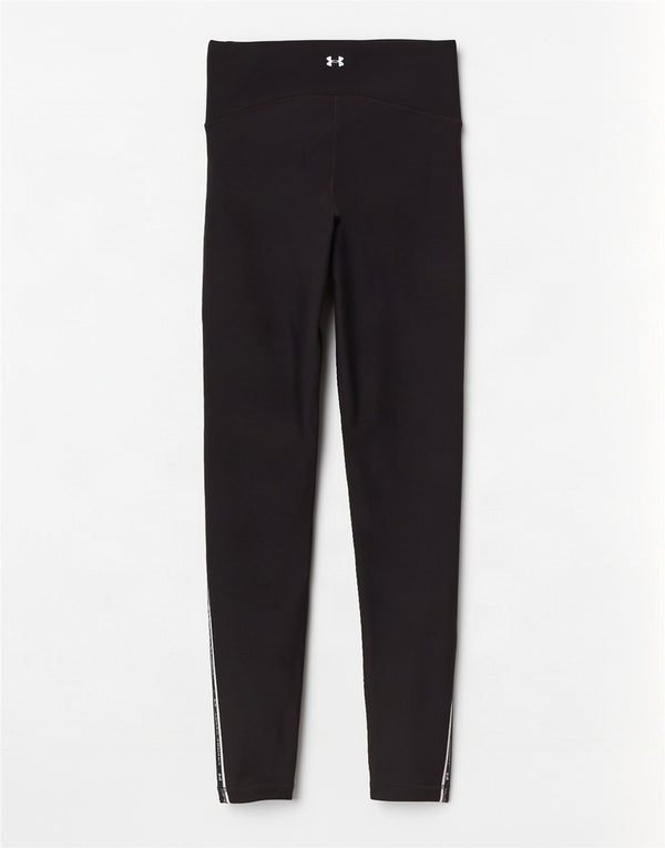 Damskie legginsy Under Armour Heat Gear Graphic UK 10, małe, czarne, poliestrowe