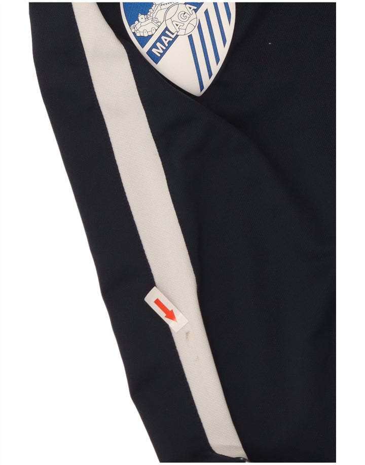 Męskie spodnie dresowe Nike Malaga Graphic, średni granat, blok kolorów