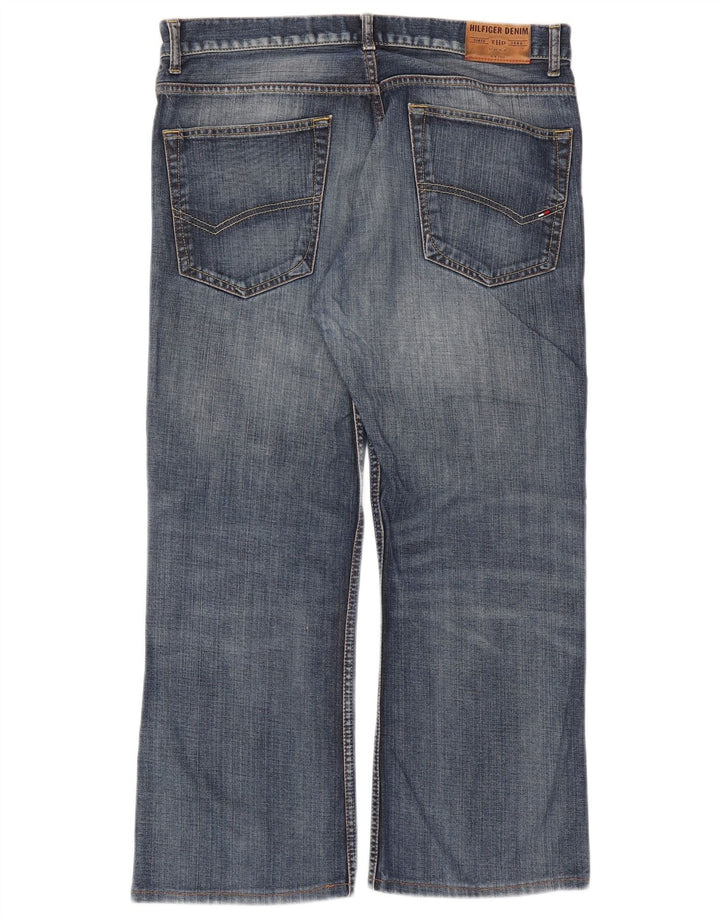 Męskie jeansy Tommy Hilfiger o prostym kroju W34 L26 Niebieskie