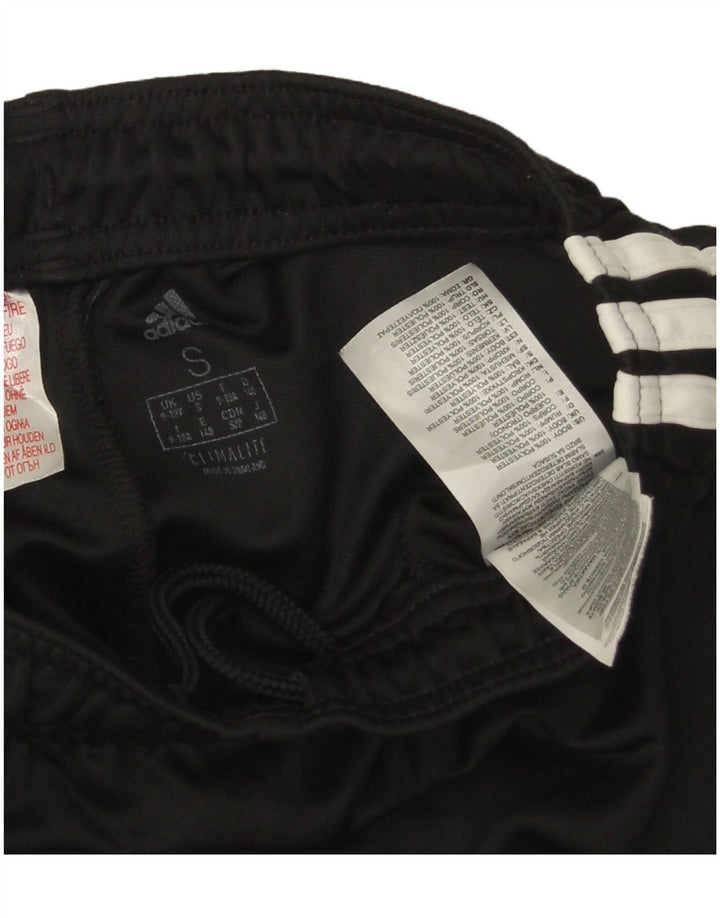 Chłopięce spodnie dresowe Adidas 9-10 lat, małe, czarne, poliestrowe