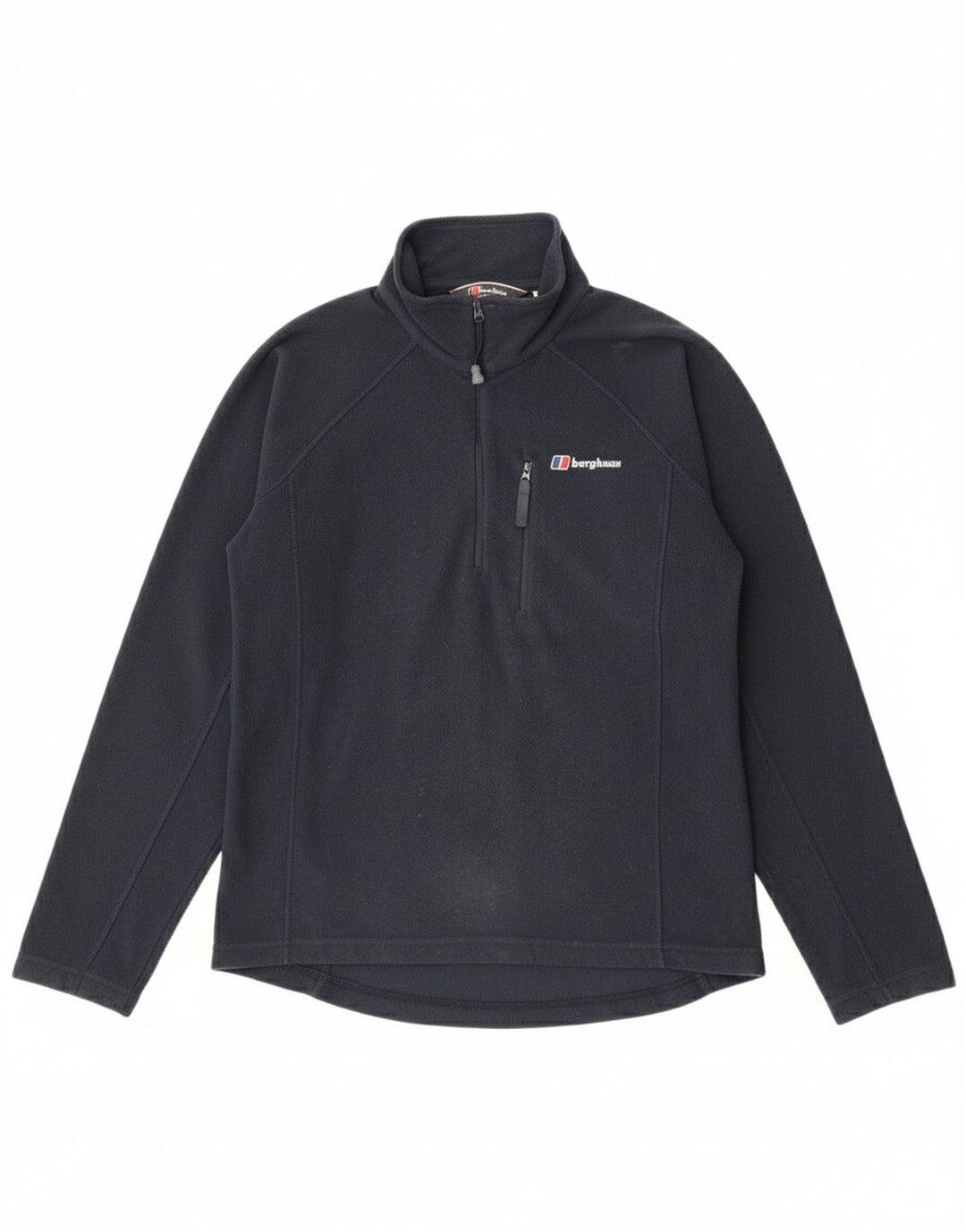 Męski sweter polarowy Berghaus z zamkiem błyskawicznym, mały, granatowy, poliester