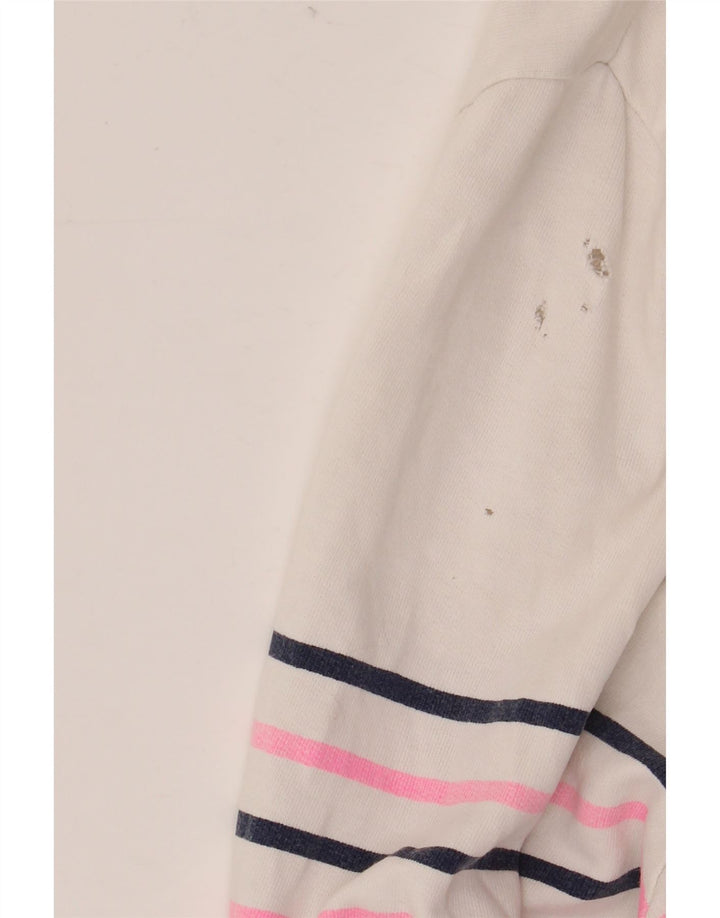 Damska bluza dresowa JOULES UK 20 2XL w białe paski