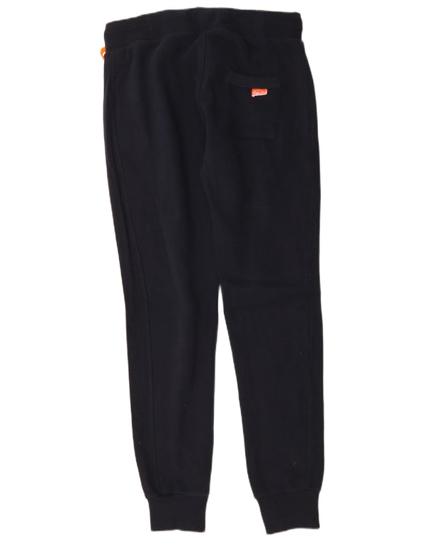 Damskie spodnie dresowe Superdry Joggers UK 14, duże, granatowe, bawełniane