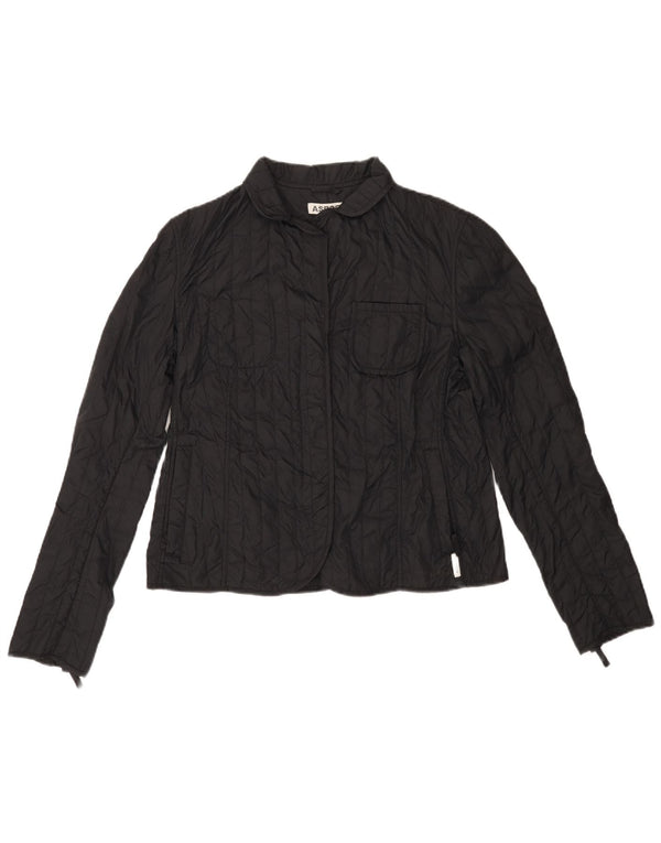 Damska ocieplana kurtka ASPESI UK 18 XL, czarny poliamid