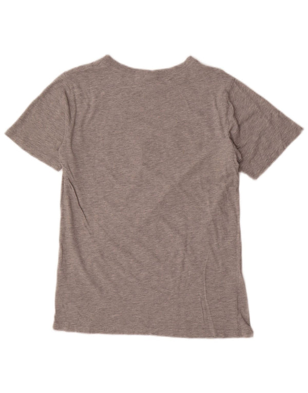 Chłopięcy T-shirt z grafiką Puma, 15-16 lat, XL, szary, nakrapiany