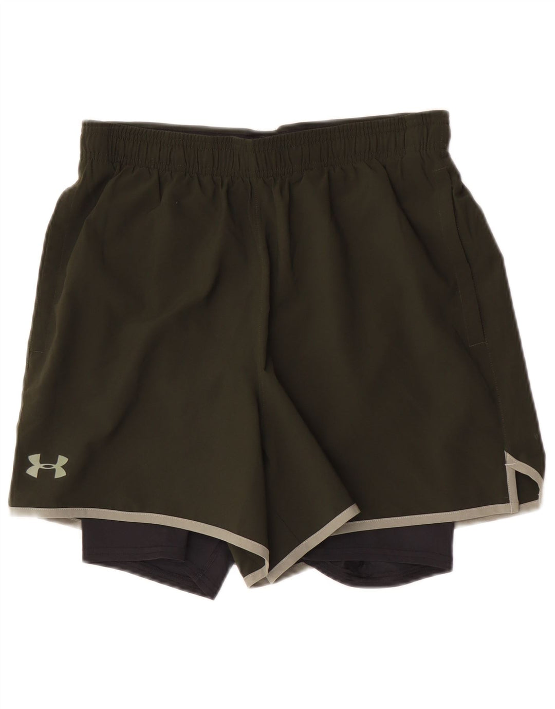 Męskie spodenki sportowe Under Armour Heat Gear, kolor khaki