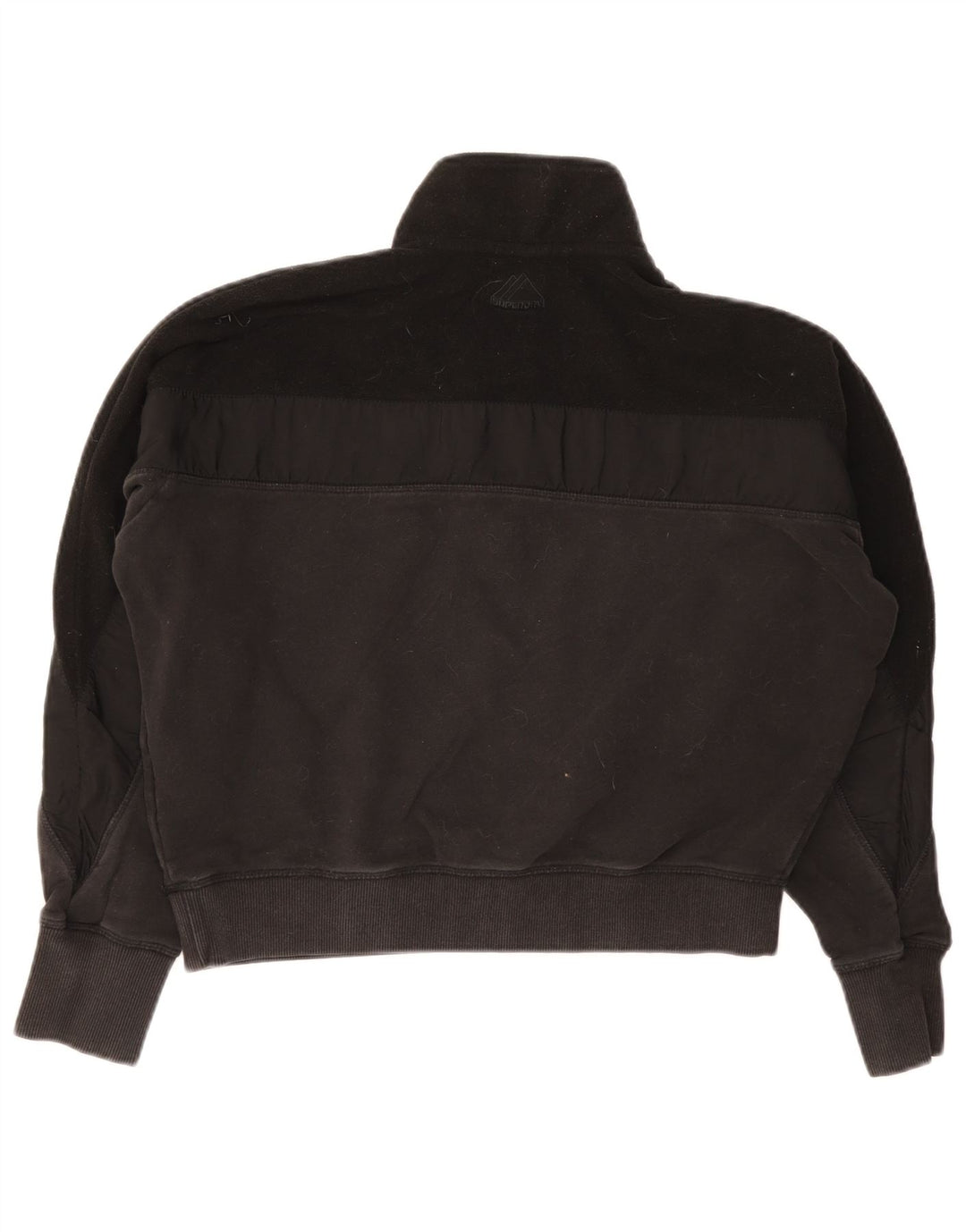 Damski sweter oversize Superdry Crop UK 12, średni czarny