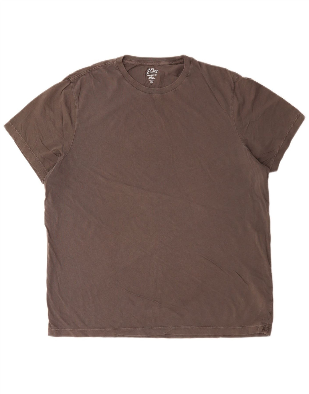 T-shirt męski J. Crew Top XL, brązowa bawełna