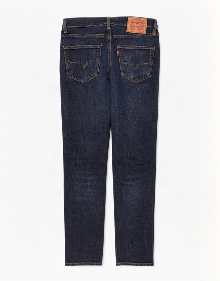 Męskie jeansy Levi's 511 Slim W30 L30 Granatowa bawełna