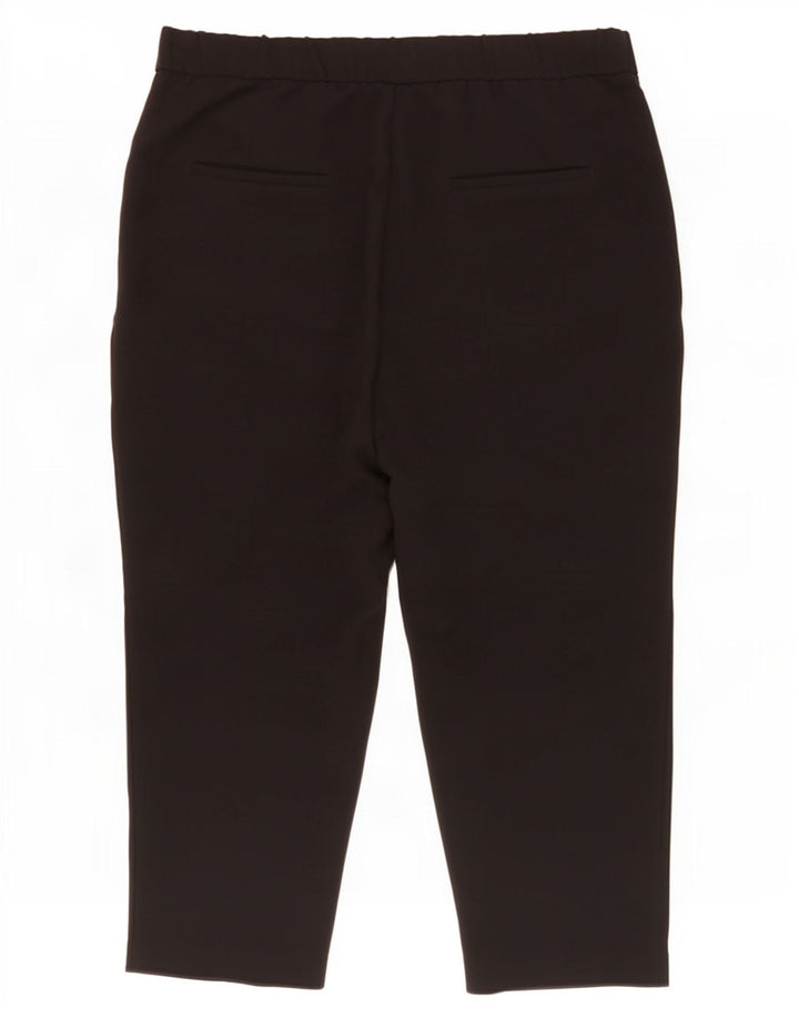 Spodnie damskie Zara Trafaluc Capri średnie W28 L19 czarne
