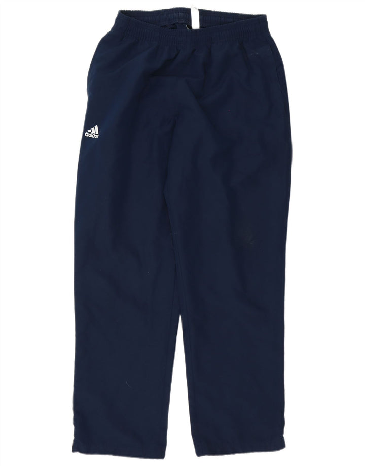 Męskie spodnie dresowe Adidas Graphic, średni granatowy poliester