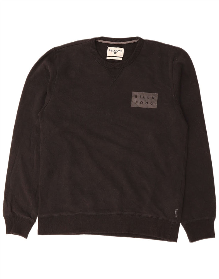 Męska bluza z grafiką Billabong Core Fit, duża, czarna, bawełniana