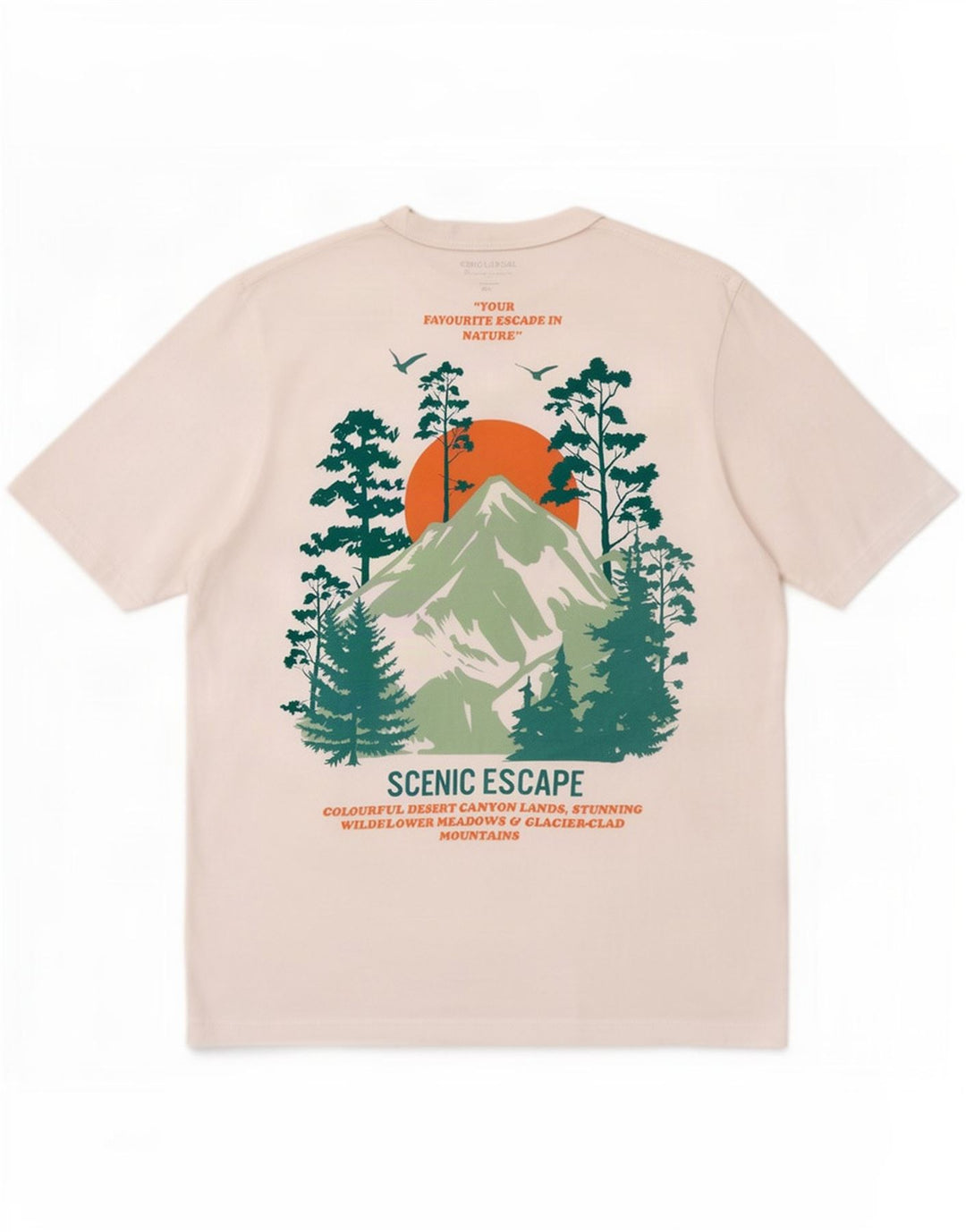 Męska koszulka z grafiką Jack & Jones, średnia, biała bawełna
