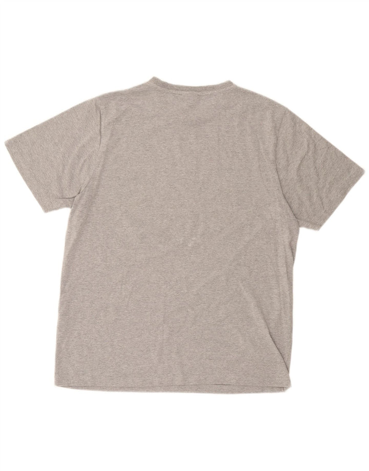 Męska koszulka z grafiką Ellesse Top XL, szara bawełna