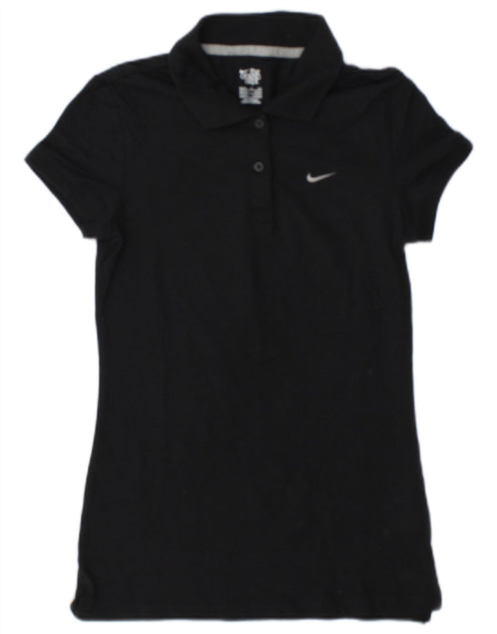 Damska koszulka polo Nike UK 8/10, mała czarna