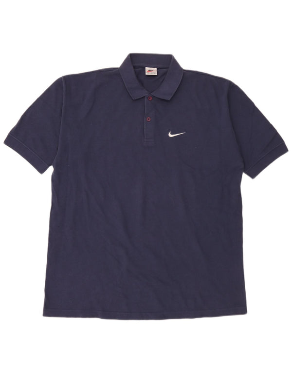 Męska koszulka polo Nike XL, granatowa, bawełniana