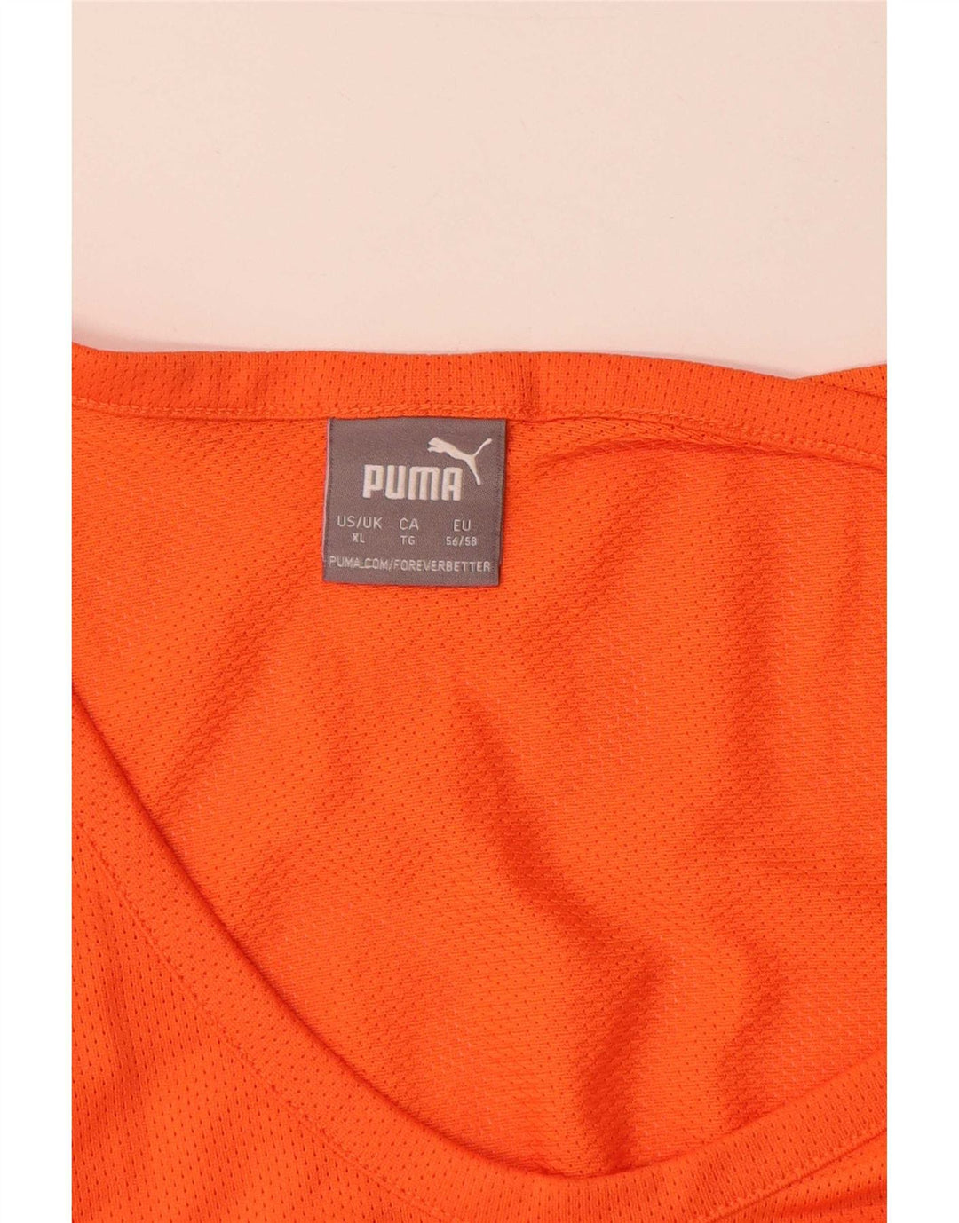 Męska kamizelka z grafiką Puma XL Pomarańczowy poliester