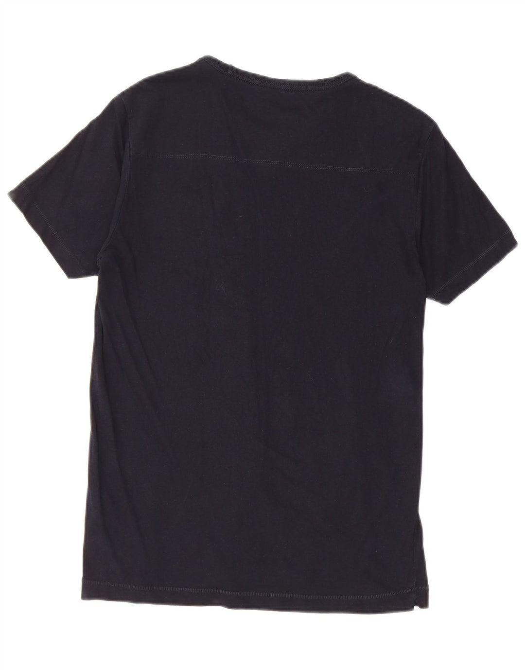 T-shirt męski French Connection, mały, czarny, bawełniany