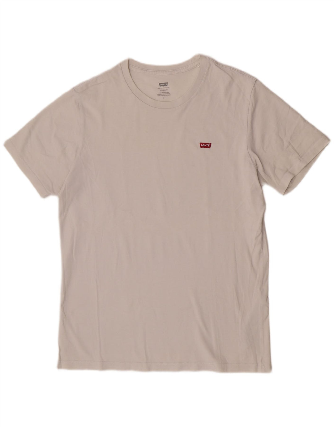 T-shirt męski Levi's Top, średnio beżowy, bawełniany