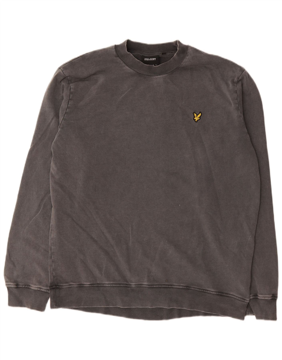 Męska bluza dresowa Lyle & Scott, duża, szara, bawełniana