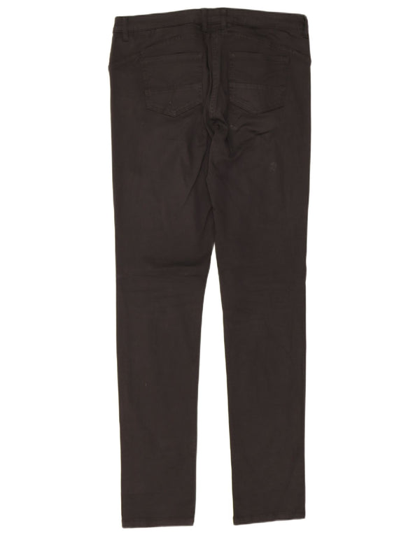 Spodnie damskie Dack's Slim Fit IT 46 Large W32 L32 Czarna bawełna
