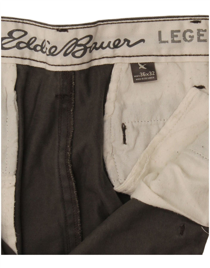 Spodnie męskie Eddie Bauer Legend Straight Chino W36 L32 Szare