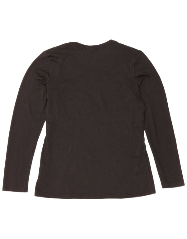 Damska koszulka Nike Chicago Bears z grafiką z długim rękawem, UK 12, średnia czerń