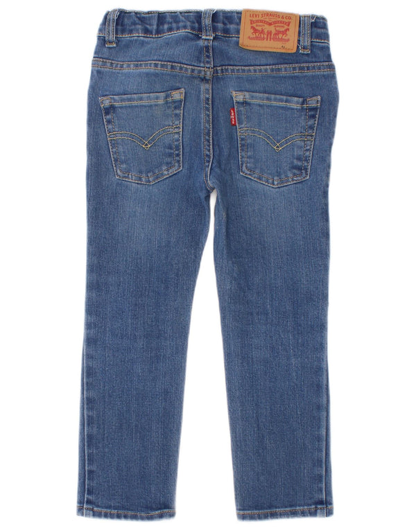 Obcisłe dżinsy chłopięce Levi's 510 3-4 lata W20 L16 Niebieskie
