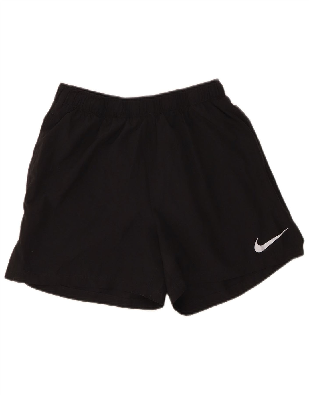 Damskie spodenki sportowe Nike Dri Fit, średni czarny poliester