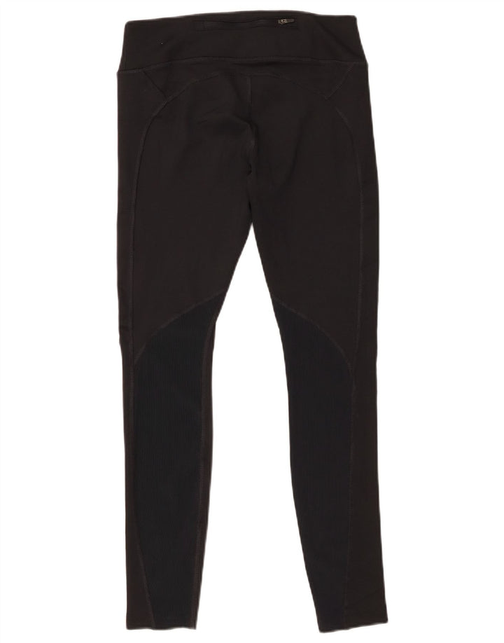 Damskie legginsy NIKE Dri Fit UK 12, średni czarny poliester