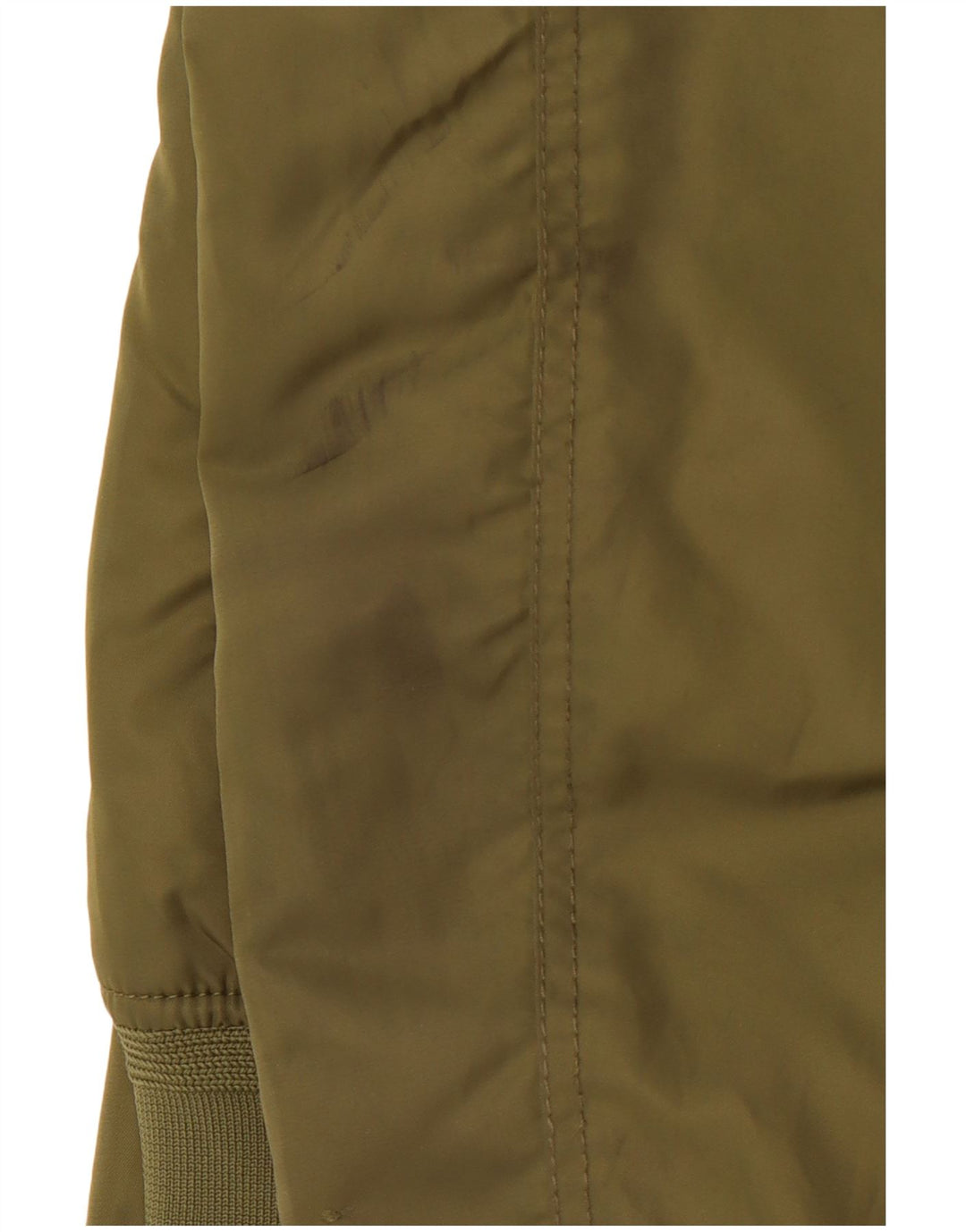 Męska kurtka ZARA Adventure Graphic Flight Aviator UK 40, duża, zielona nylonowa