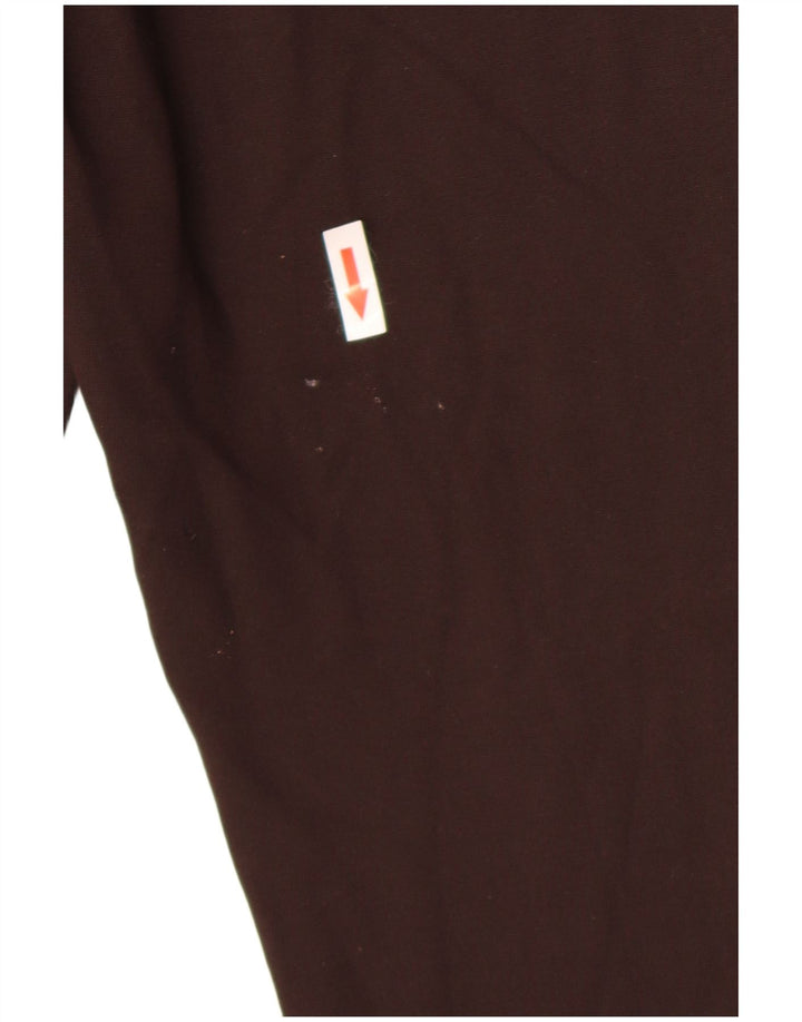Legginsy damskie Zara UK 16, duże, brązowe, wiskozowe