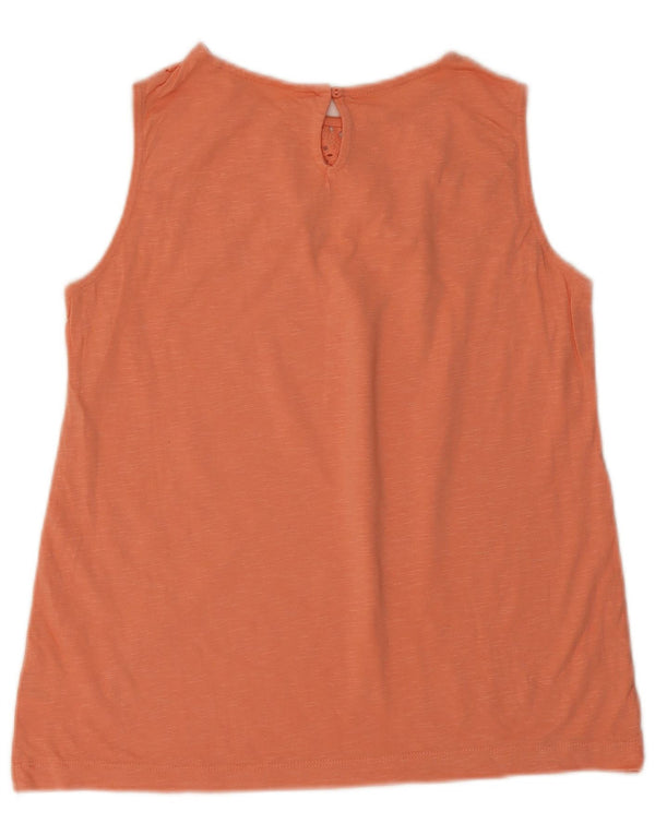 Top damski M&Co z kamizelką UK 10, mały, różowy, bawełniany