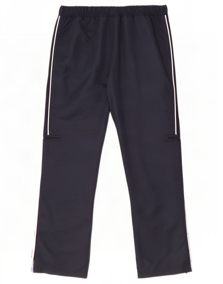 Damskie spodnie dresowe Reebok UK 16, duże, granatowe, poliestrowe