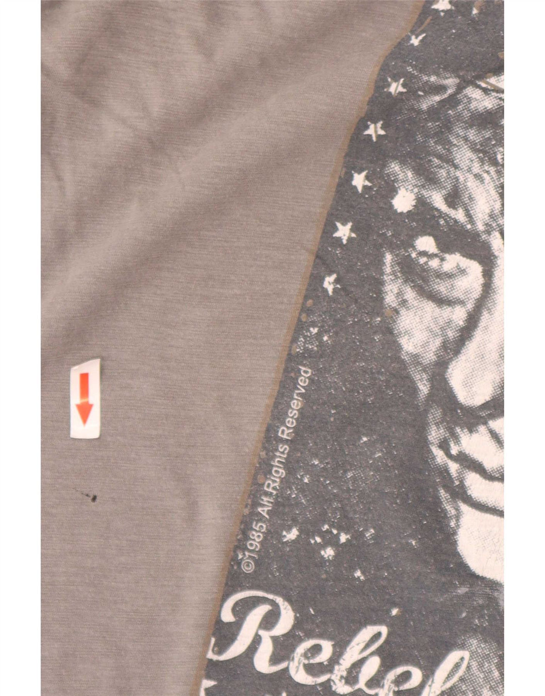 Męska koszulka z grafiką Marlboro Classics Top XL, szara, retro