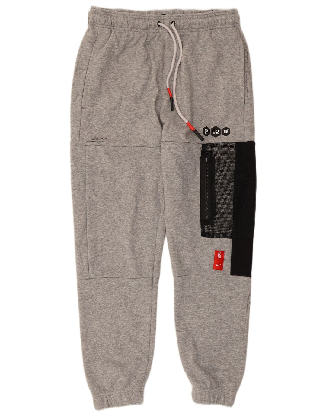 Męskie spodnie dresowe Nike Joggers Średnioszary, bawełniany blok kolorów