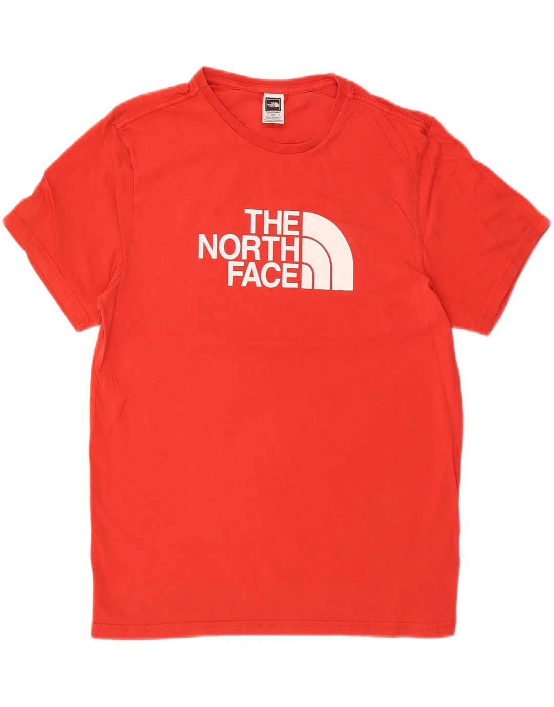 THE NORTH FACE Mens Graphic T-Shirt Top Medium Red Cotton Vintage The North Face and Second-Hand The North Face from Messina Hembry 