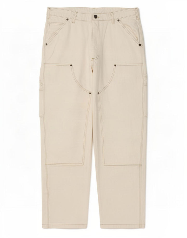Jeansy męskie Zara Cargo Straight EU 42 Large W32 L30 Beżowe