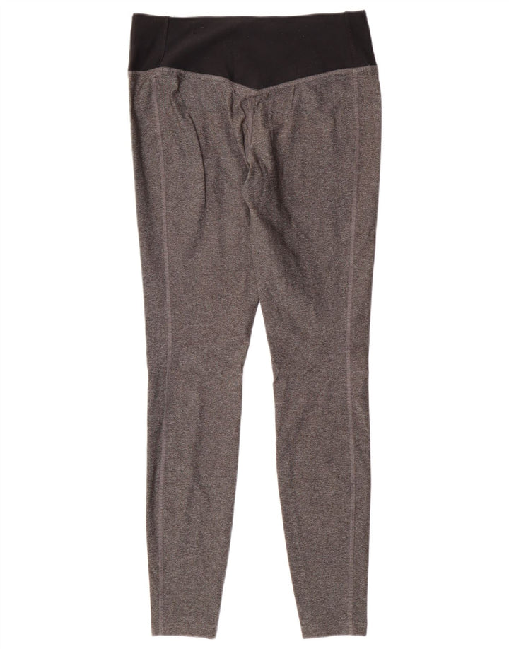 Damskie legginsy NIKE Dri Fit UK 12, poliester w kolorze średnioszarym