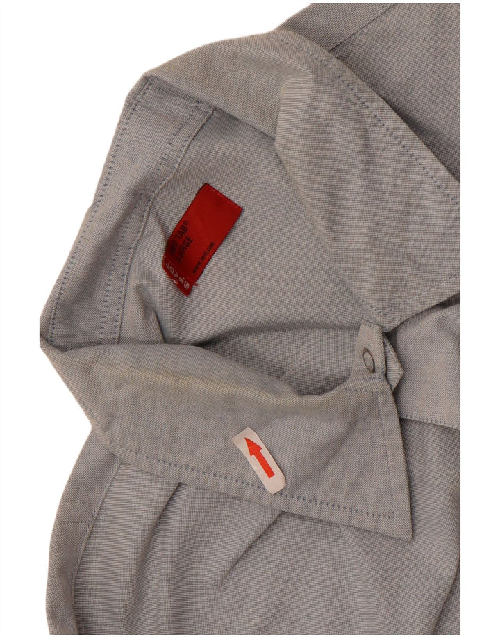 Męska koszula z krótkim rękawem Levi's, duża, niebieska, bawełniana