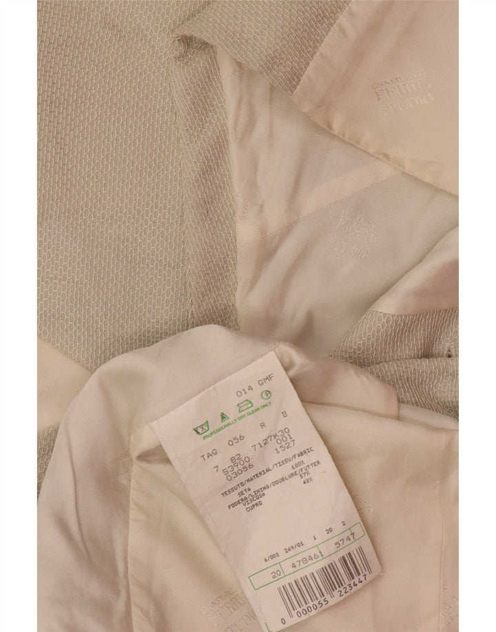 Kamizelka męska Vintage IT 56 2XL Szary jedwab