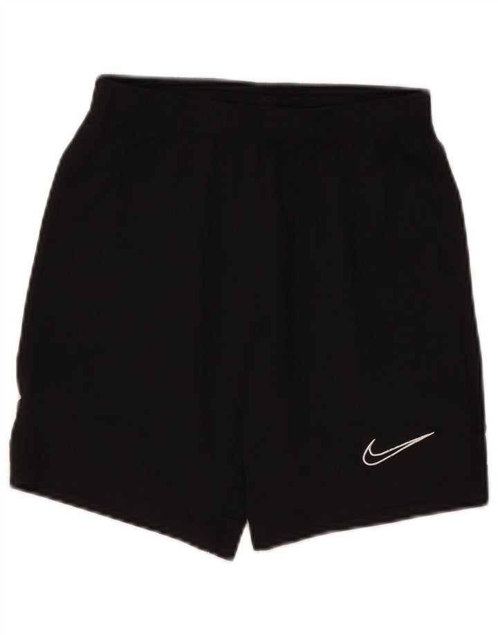 Chłopięce spodenki sportowe NIKE Dri Fit, 10-11 lat, średni czarny poliester