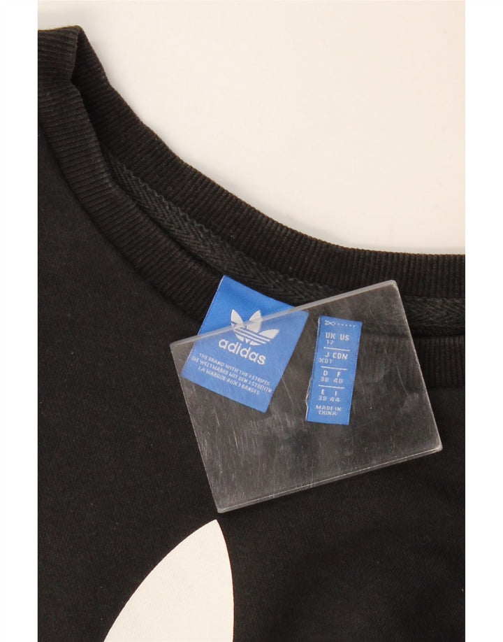 Damska bluza Adidas Graphic Jumper UK 12 Medium Black