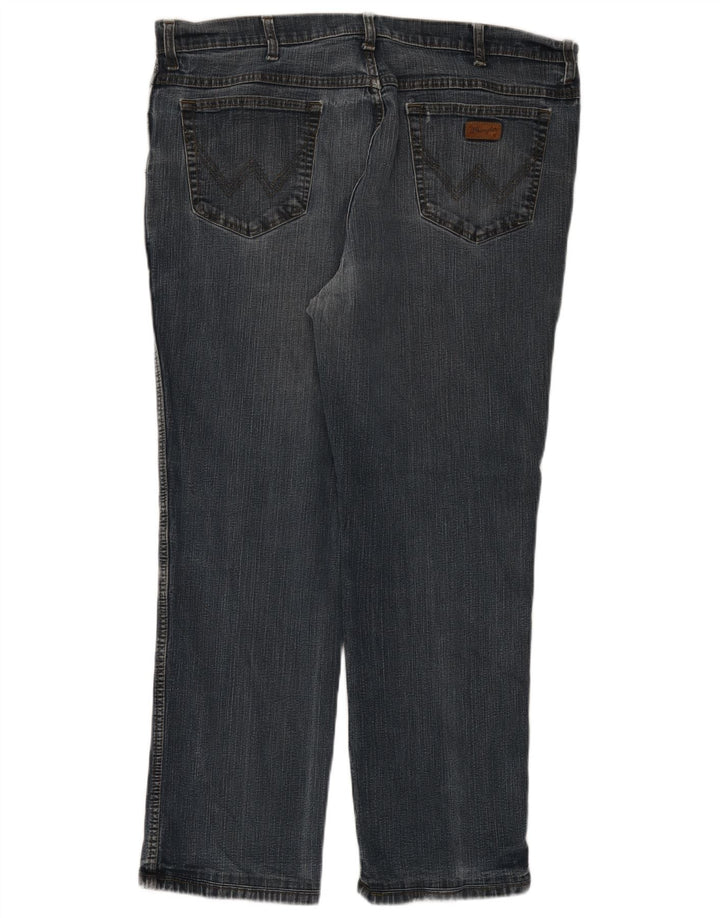 Męskie jeansy Wrangler Texas Stretch Straight W42 L29 Niebieskie, bawełniane