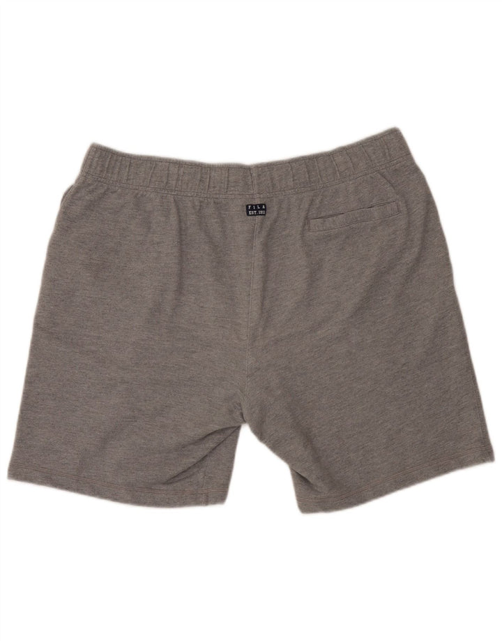 Męskie spodenki sportowe Fila XL, szare, nakrapiane