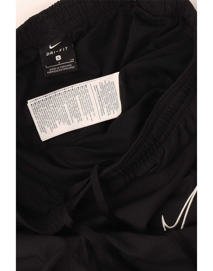 Męskie spodnie dresowe Nike Dri Fit, małe, czarne, poliestrowe